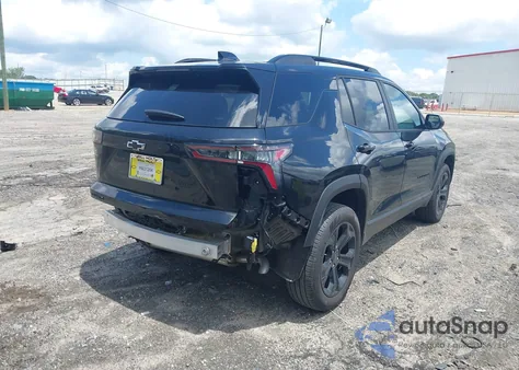 2025 Chevrolet Equinox Fwd Lt из США, поврежденный, VIN 3GNAXHEG9SL257370